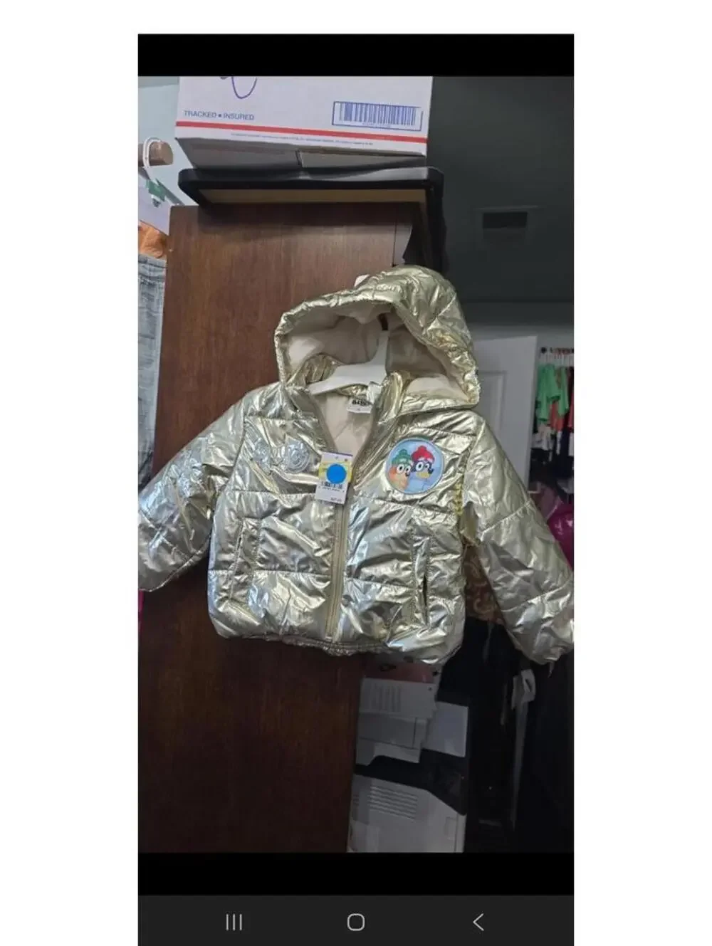 New bluey jacket from target size 12 m item 830